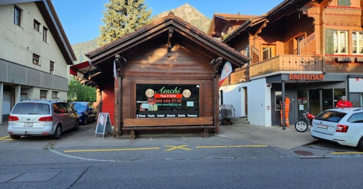 Unterkunft Mit Alpenblick Aeschi Bei Spiez Buitenkant foto