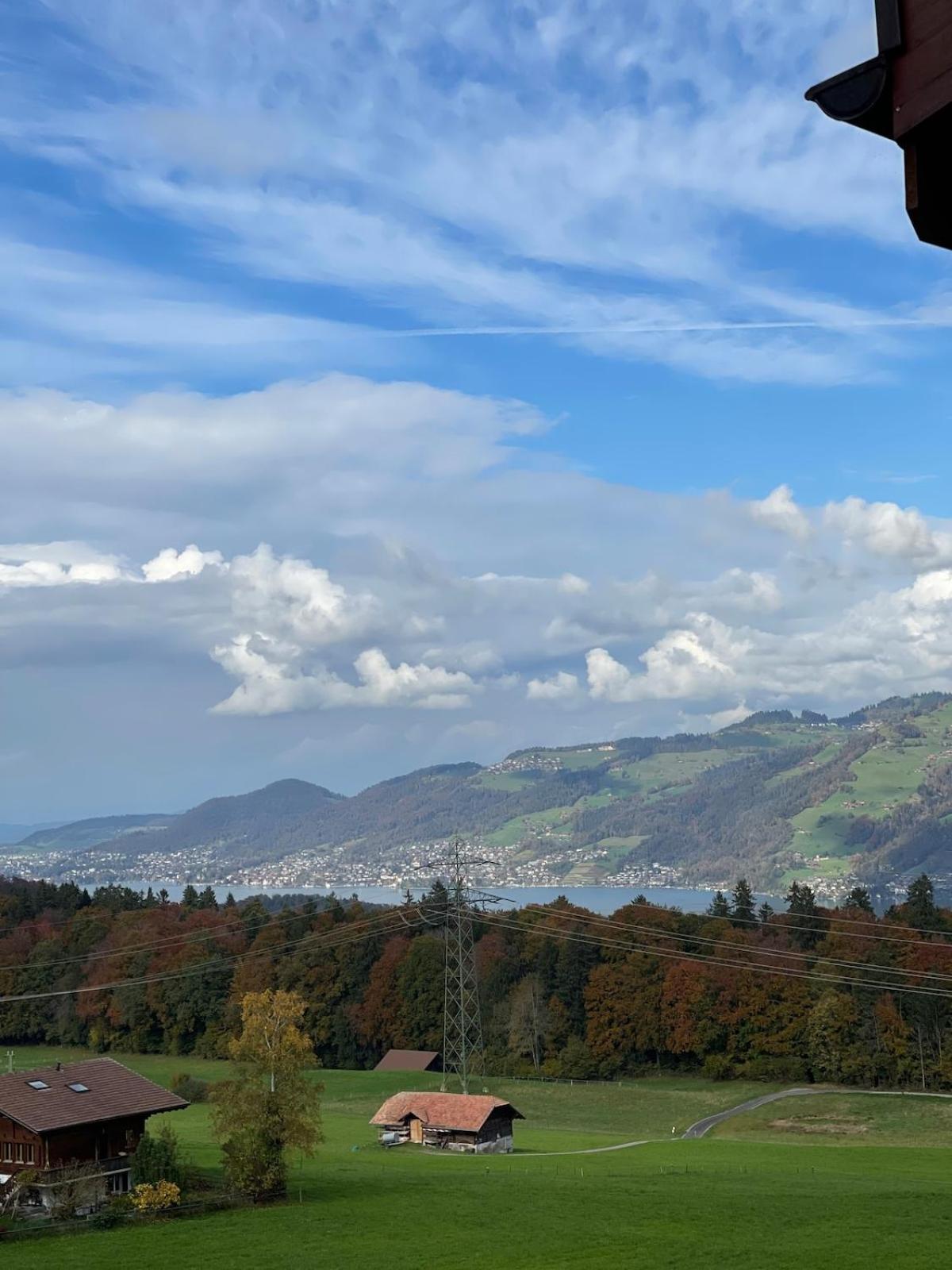 Unterkunft Mit Alpenblick Aeschi Bei Spiez Buitenkant foto