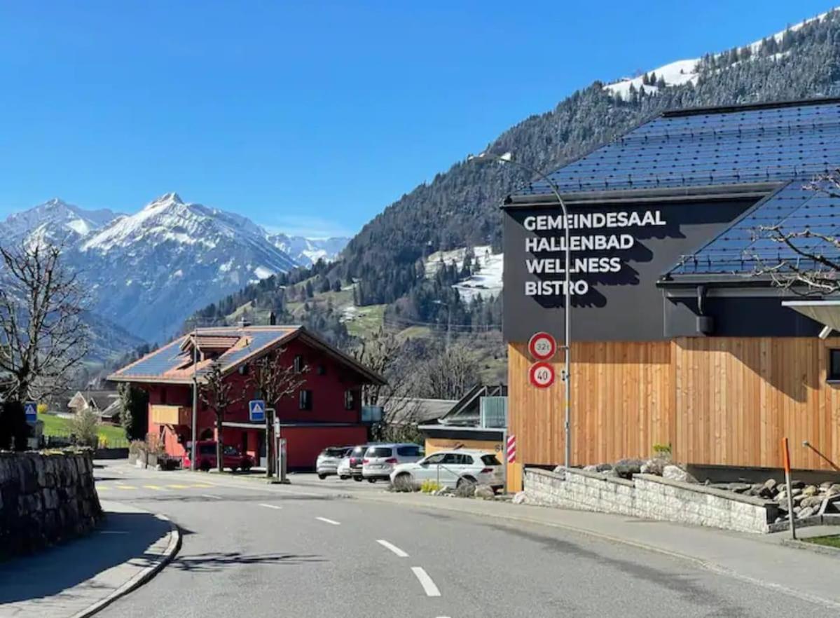 Unterkunft Mit Alpenblick Aeschi Bei Spiez Buitenkant foto